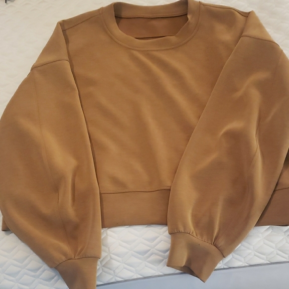 Lululemon Hoodies & SweatshirtsSoftstreme Perfectly Oversized Cropped Crew - Picture 2 of 6